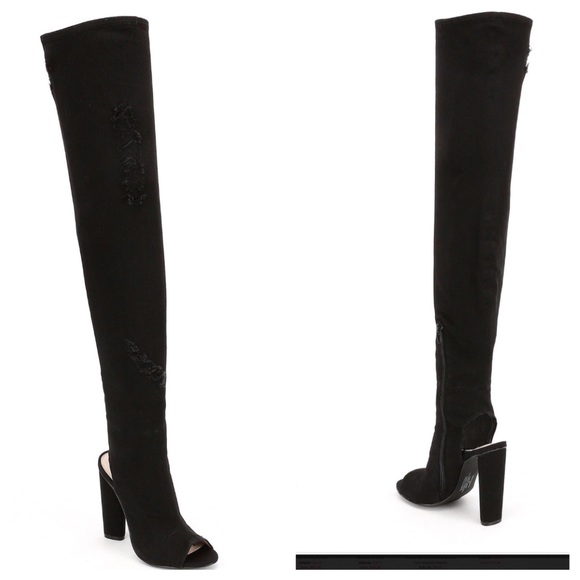 Steve Madden Shoes - 🔥NWT Steve Madden Tonic Jean Distressed Boot